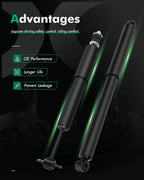 Set of 4 Front and Rear Shocks Struts for Ford Ranger, Mazda B3000, B4000 (1998–2011)