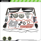 Timing Chain Kit with Oil Water Pump Cover Gasket for Ford F150 Lincoln (2004–2008)