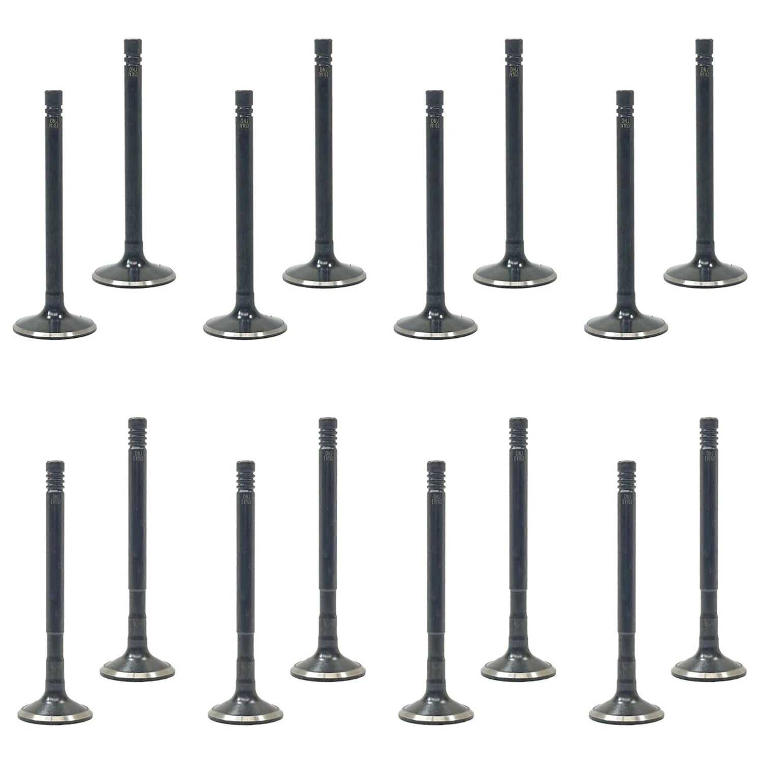 Set of 16 Intake & Exhaust Valves for Chrysler Aspen Cordoba LeBaron Newport V8