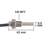 Water Temperature Sensor 1/8 NPT for Car SUV 0-100��� 12V
