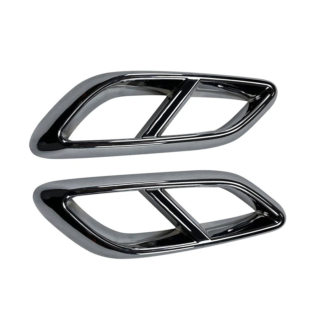 Chrome Throat Exhaust Pipe Outlet Cover Trim for Mercedes-Benz CLE Coupe (2024)