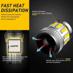 T10 LED License Plate Light Bulb for Multiple Vehicles (6500K)