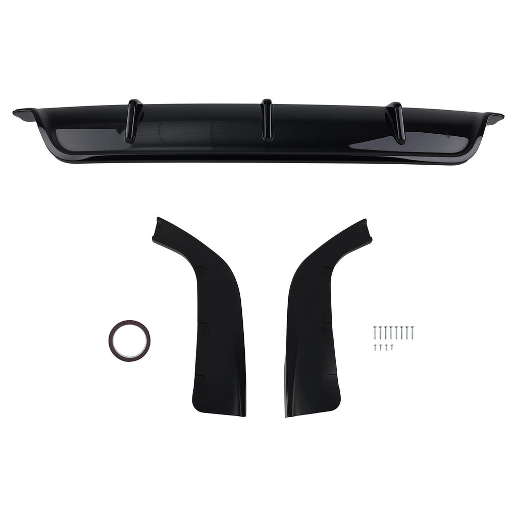 Rear Bumper Diffuser for BMW X5 (2019–2025) Gloss Black M Sport Style