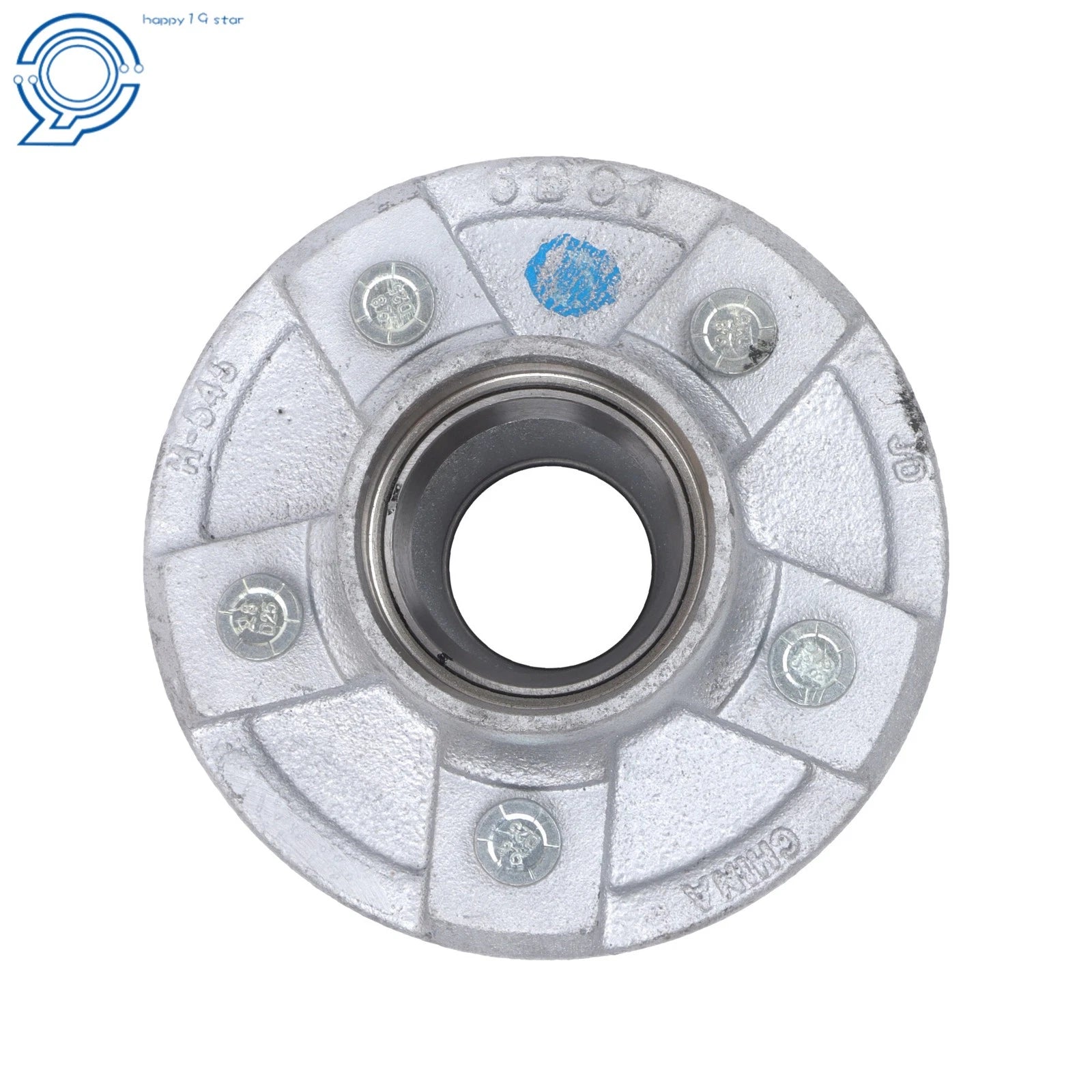 Galvanized Trailer Hub Kit for 3500 lbs (5 on 4.5)