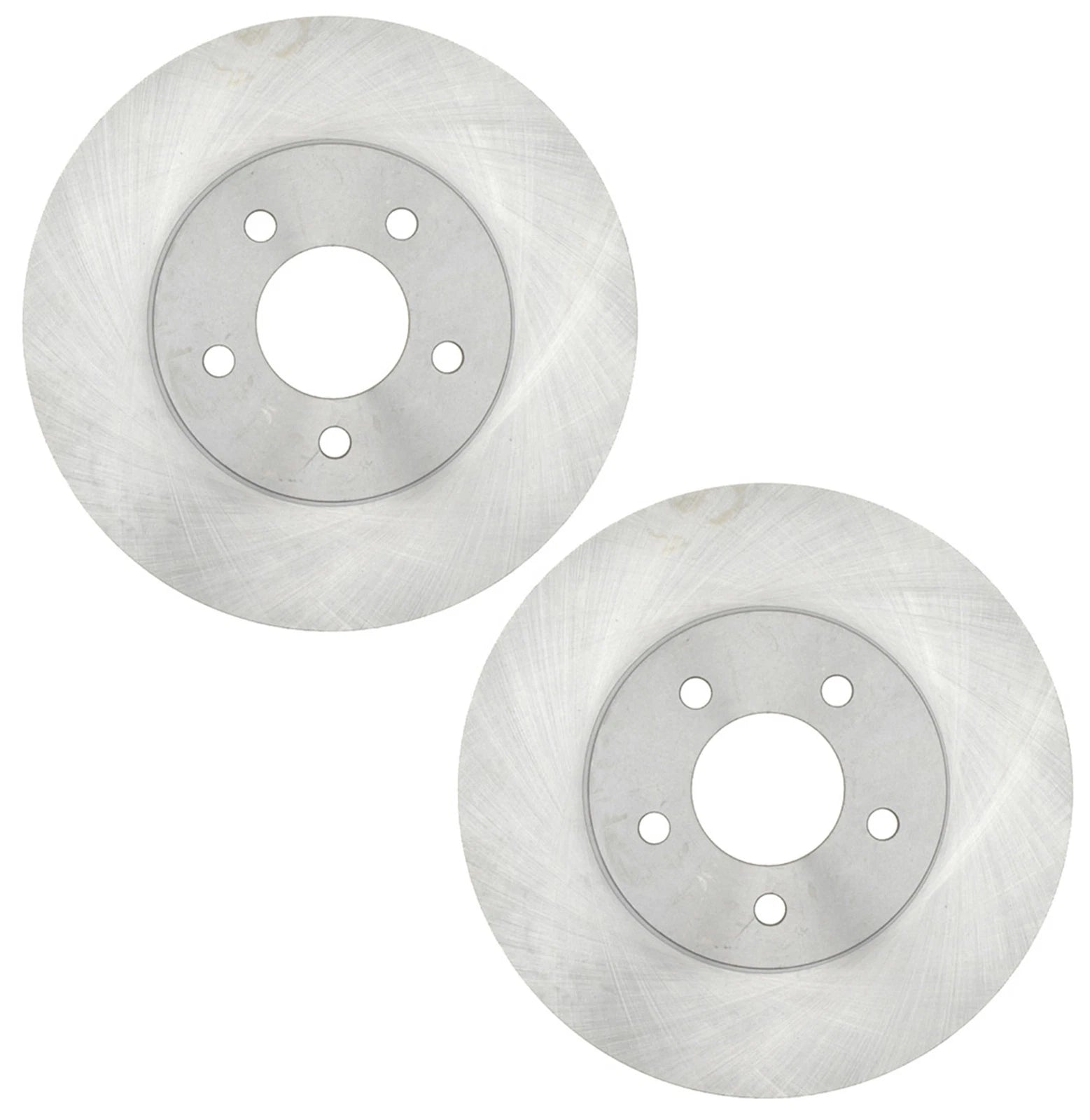 Set of 2 Front Disc Brake Rotors for Ford Escape, Mercury Mariner (2001–2012)