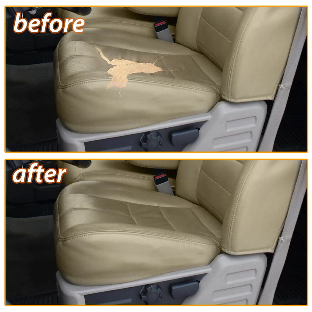 Driver Bottom Seat Cover for Ford F250 F350 F450 F550 Lariat (2008–2010) Tan