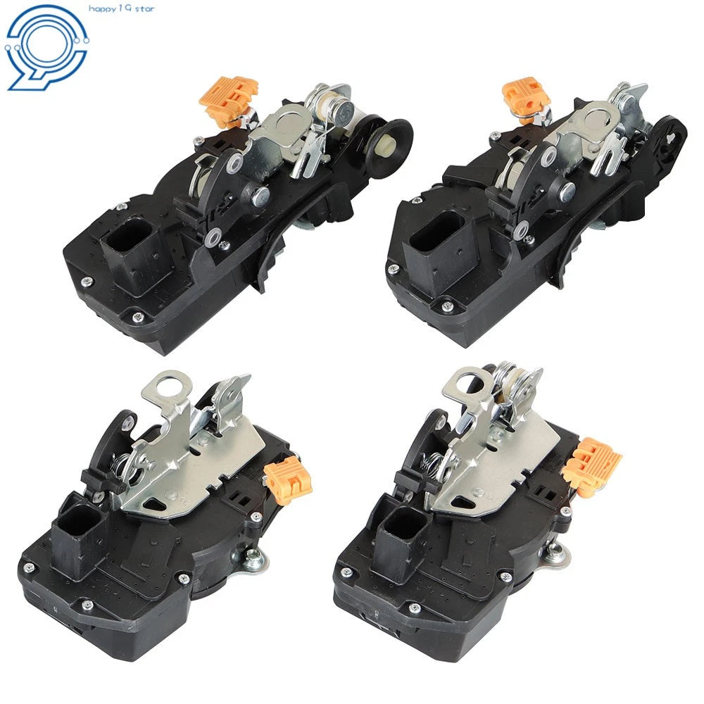 Set of 4 Power Door Lock Latch Actuators for Chevy GMC Cadillac (2007–2009)