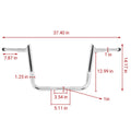 Chrome 12" Meathook Handlebar for Harley Street Electra Glide (1986–2024)