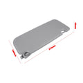 Left Gray Sun Visor for Hyundai Accent (2011–2015) 852101R000