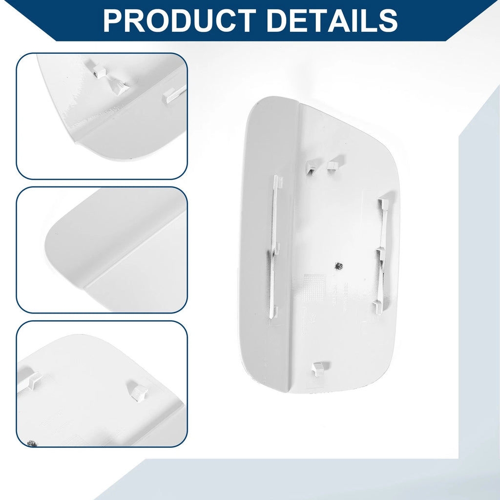 Fuel Tank Door Cap for Volkswagen CC (2019–2021) - Fuel Filler Flap Cover White