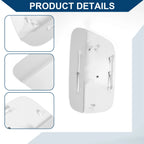 Fuel Tank Door Cap for Volkswagen CC (2019–2021) - Fuel Filler Flap Cover White
