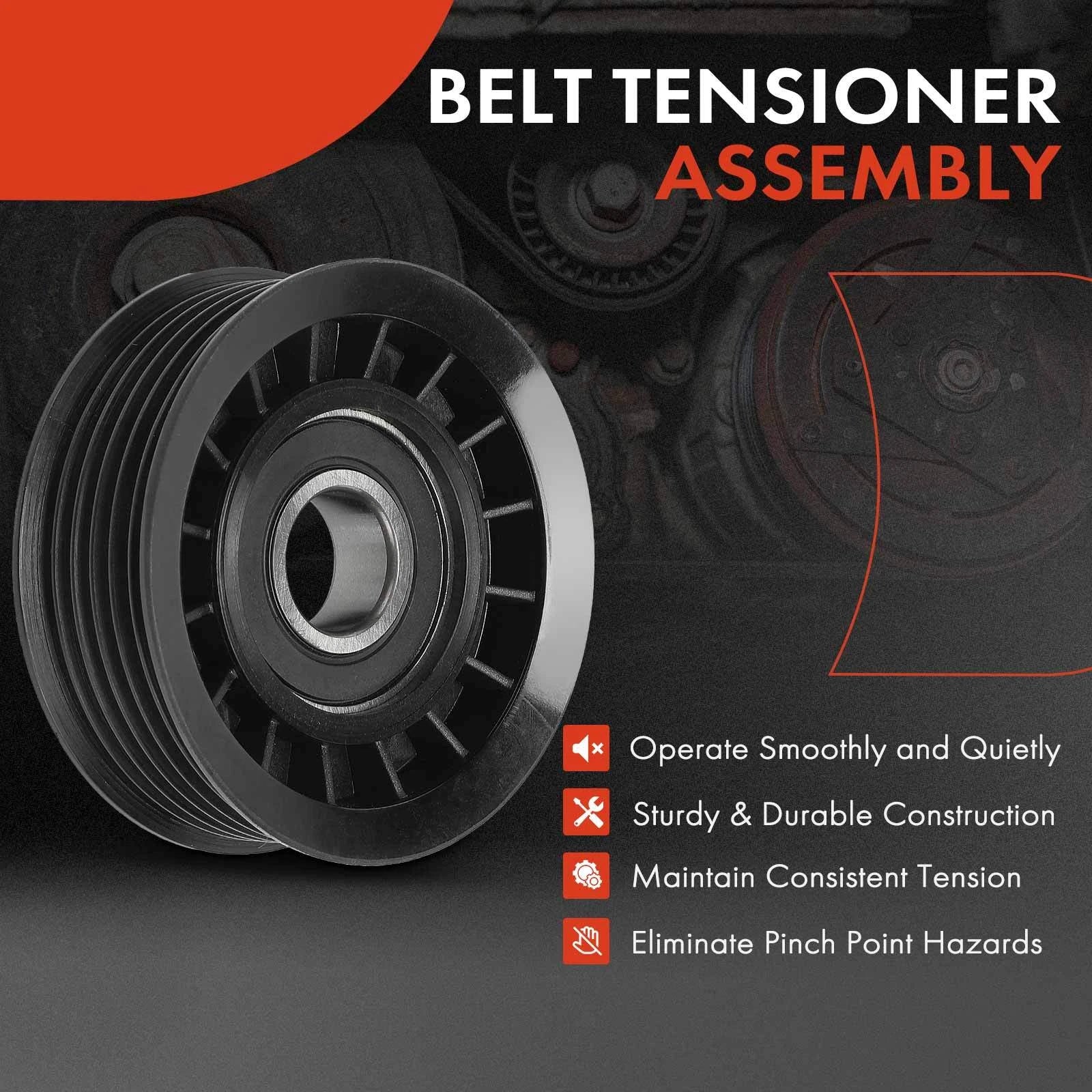 Accessory Belt Idler Pulley for Ford Explorer, Honda, Mazda, Acura