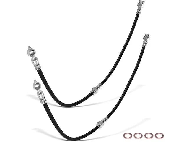Front Brake Hose Set for Mazda MPV (1989–1998) QB849QG