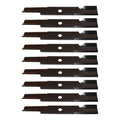 9 Notched Air-Lift Mower Blades for Exmark (Replaces 103-6387)