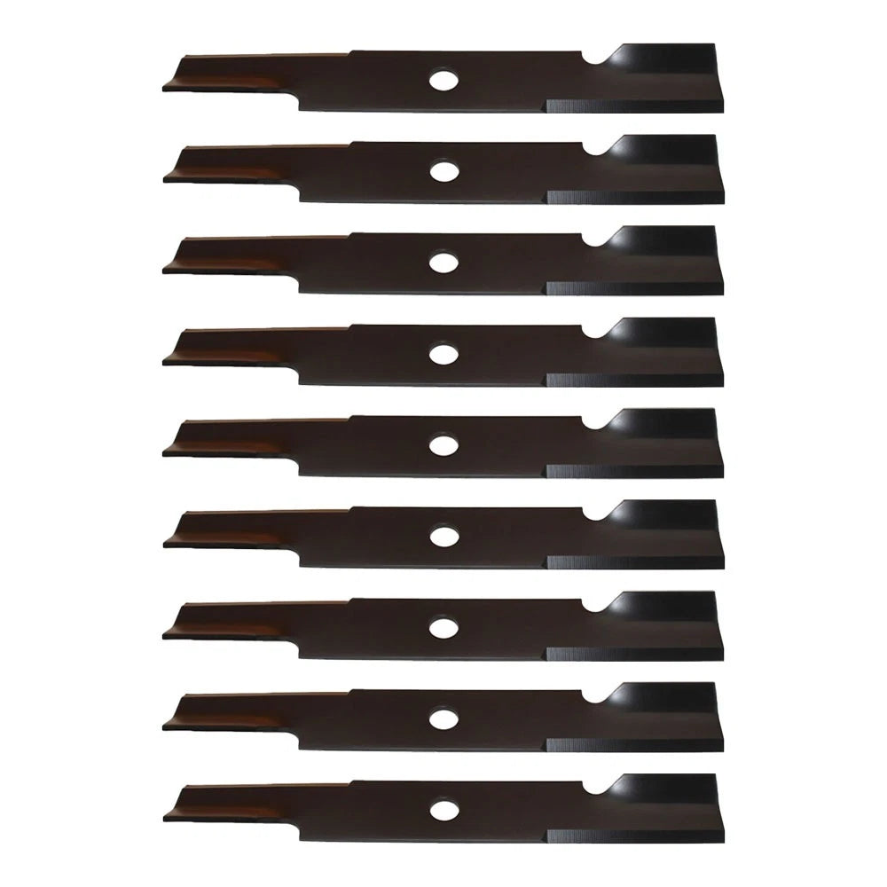 9 Notched Air-Lift Mower Blades for Exmark (Replaces 103-6387)
