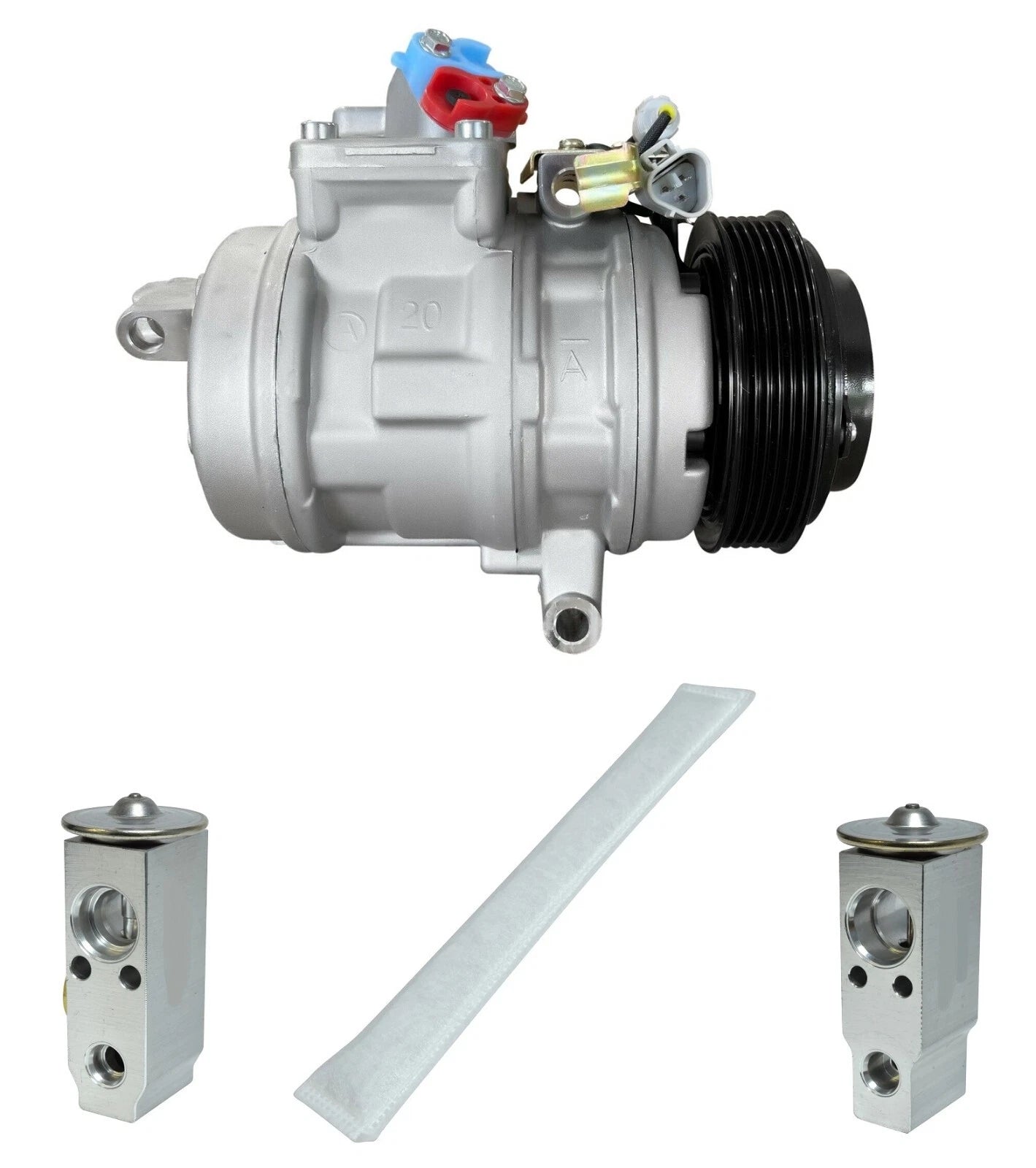 AC Compressor Kit Replacement for Toyota Land Cruiser 4.7L (2004–2009)