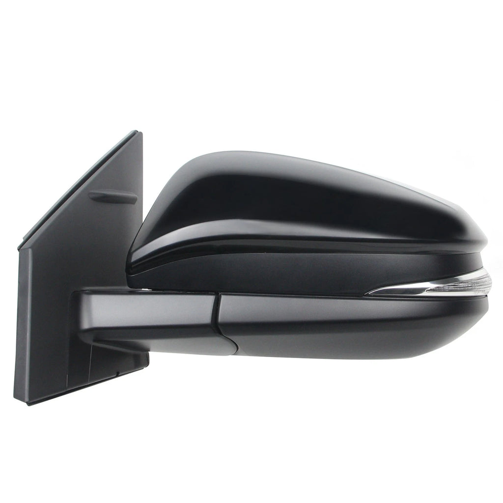 Replacement Ready to Paint Driver Power Door Mirror w/Heated Glass w/Turn Signal