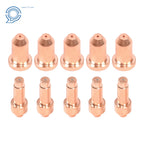Set of 10 Plasma Nozzle Tips for XT30 XT40 Cutter Torch