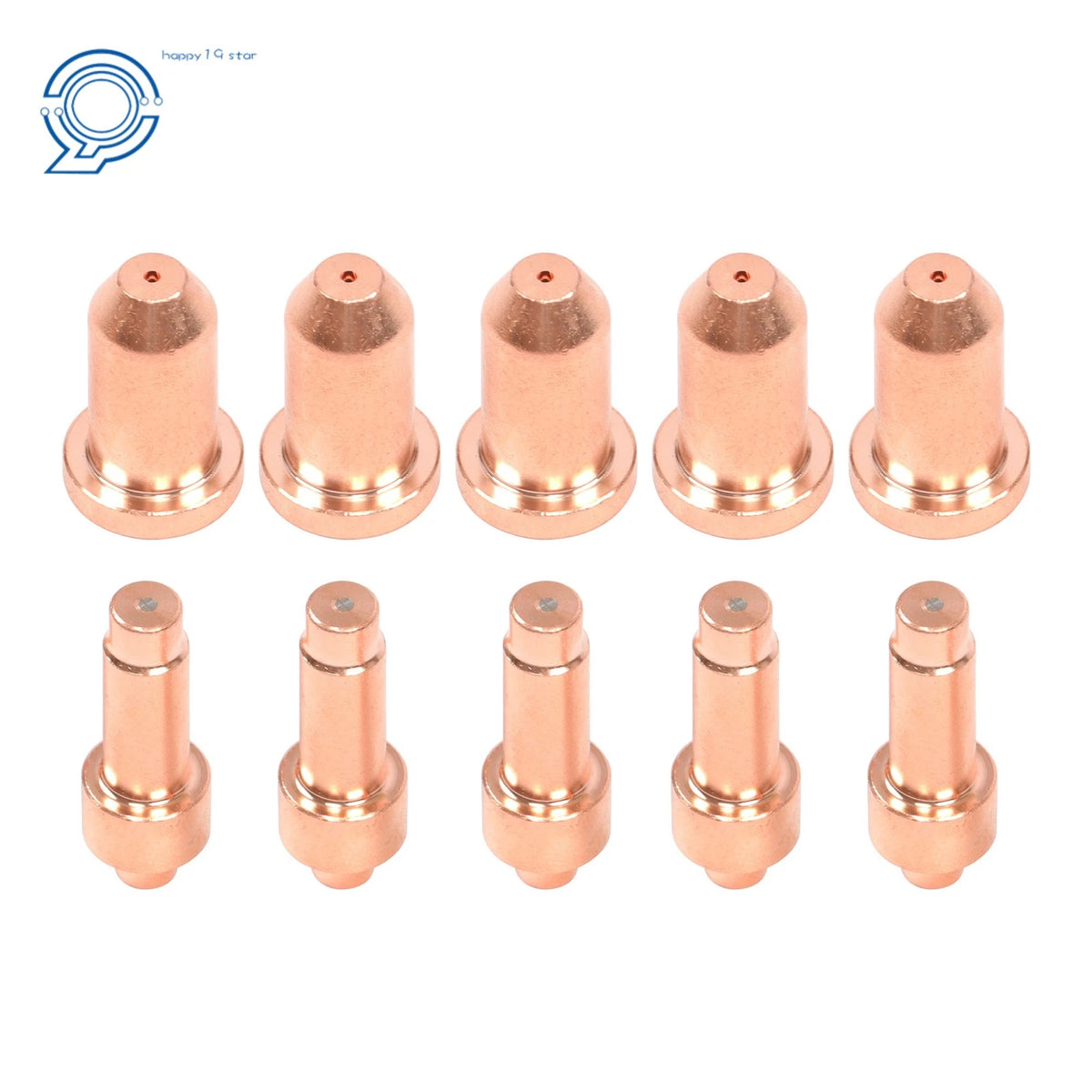 Set of 10 Plasma Nozzle Tips for XT30 XT40 Cutter Torch