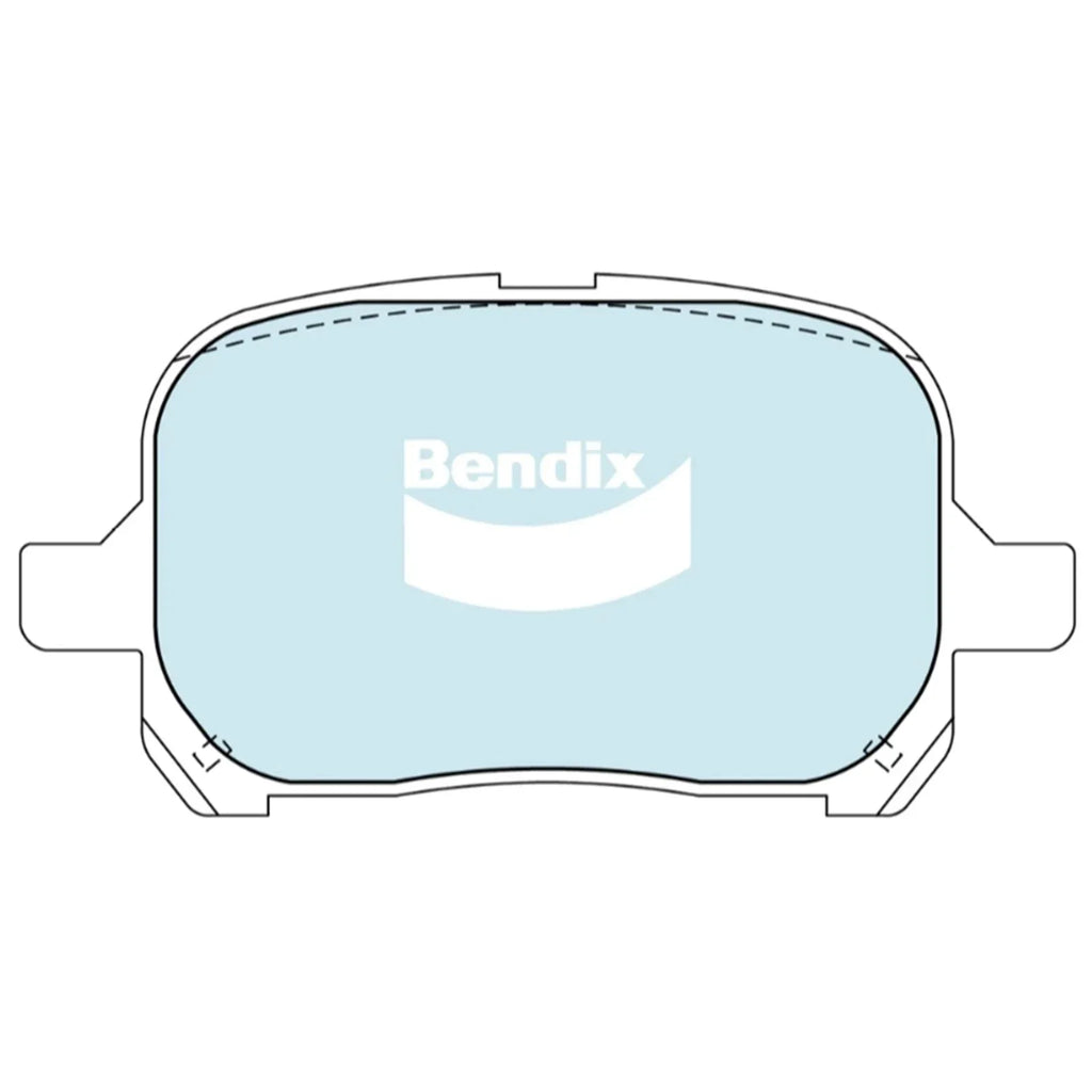 GCT Front Disc Brake Pads for Toyota Previa ACR30R (2000–2003)