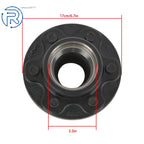 Set of 2 Spindle 6 Lug 5.5" Trailer Hub Idler Axle Kit #42 w/Bearing Kit