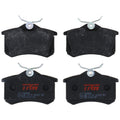 Set of 4 Disc Brake Pads for Audi A8 Quattro (2002–2003)