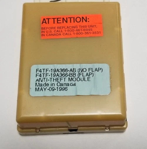 Anti-Theft Module for Ford Thunderbird Cougar Mark VIII Mustang (1993–1997)