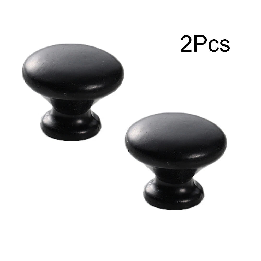 2X Antique Zinc Alloy Door Handle Drawer Pull Knob Hardware
