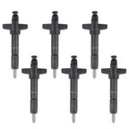 Set of 6 Fuel Injectors for Toyota Forklift (8F, 7F, 13Z, 2Z)
