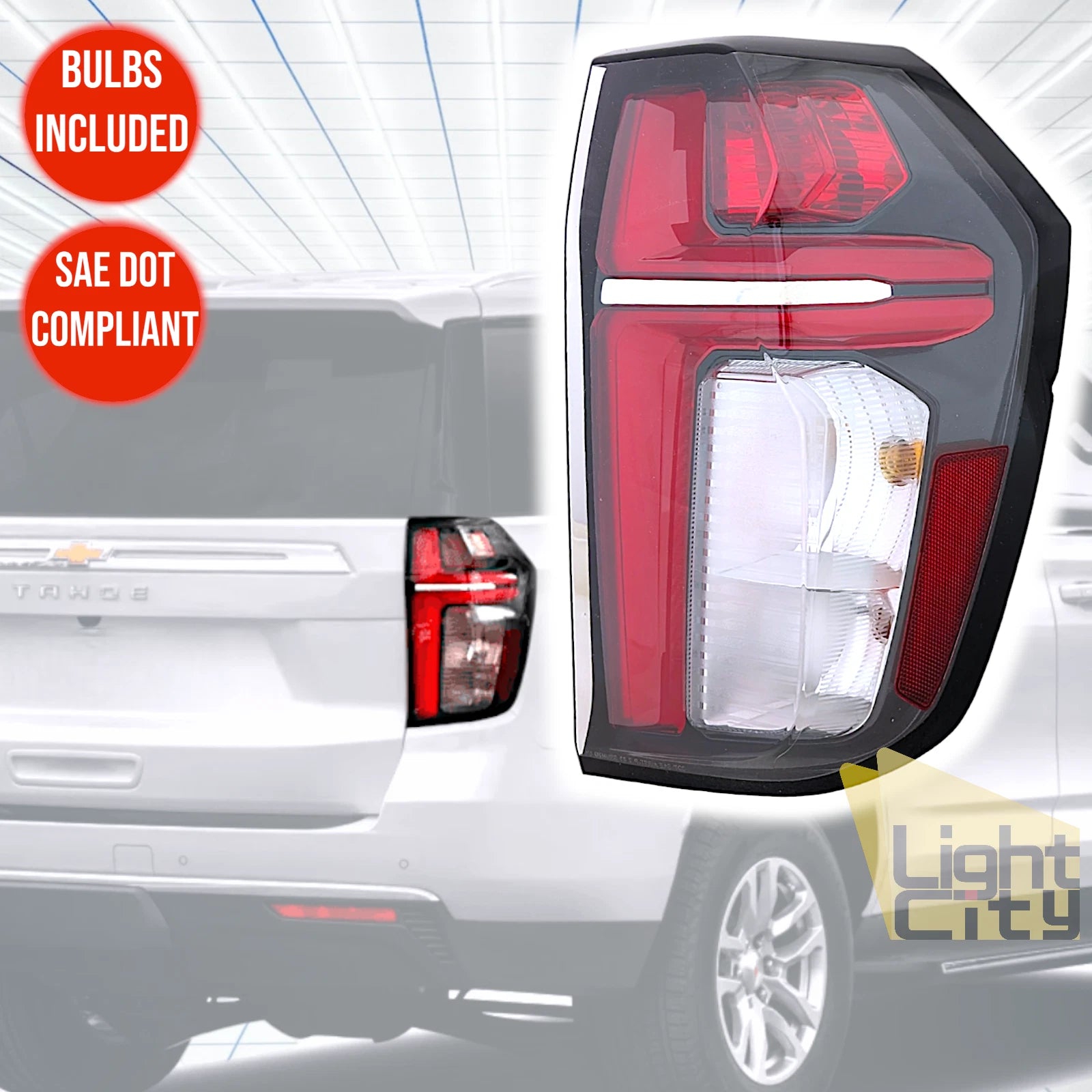 LED Tail Light for Chevrolet Suburban Tahoe (2021–2024) Right