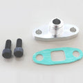 Turbocharger Oil Drain Flange Adapter for GT28 GT25 GT30 (T6061 Aluminum)