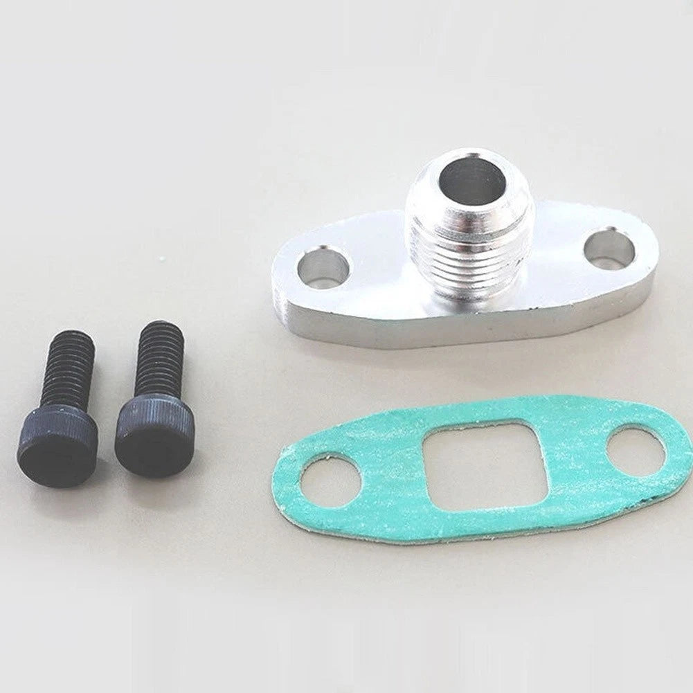 Turbocharger Oil Drain Flange Adapter for GT28 GT25 GT30 (T6061 Aluminum)