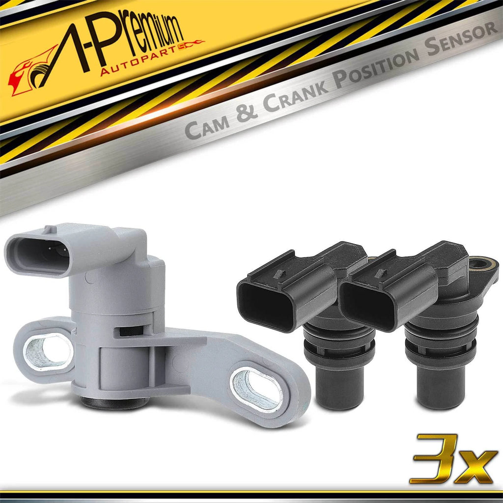 2X Camshaft Crankshaft Position Sensor for Ford Fusion (2013–2020)