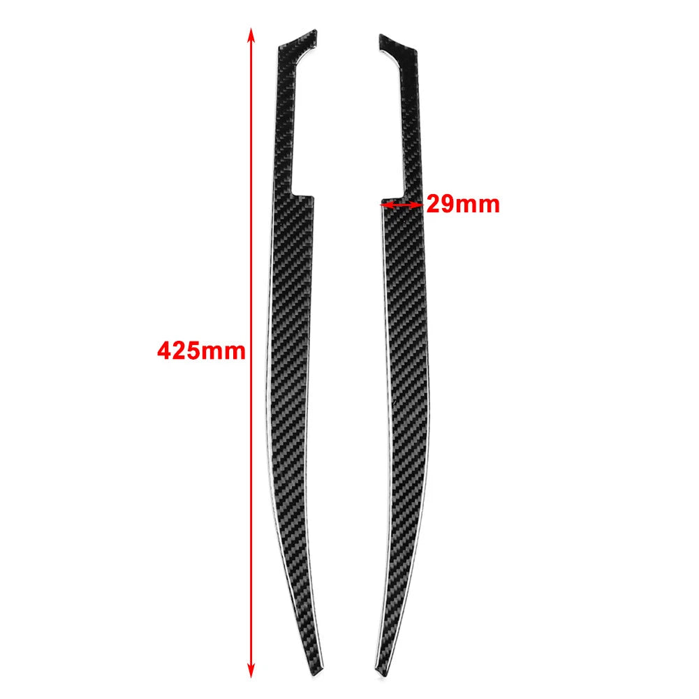 Carbon Fiber Center Console Armrest Box Trim for Cadillac CTS (2008–2013)