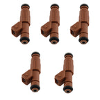 5PCS Fuel Injectors for Volvo C70 S60 S70 V70 L5 2.4L (1999–2003) FJ669