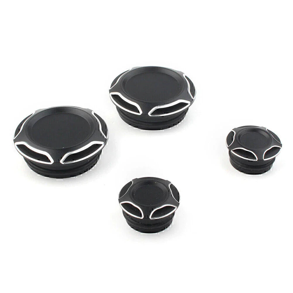 Black Frame Bar Screw Hole Dust Cap Cover for Ducati Scrambler 800 (2015-2023)
