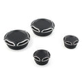 Black Frame Bar Screw Hole Dust Cap Cover for Ducati Scrambler 800 (2015-2023)