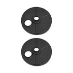 2X Lawn Mower Wheel Dust Covers for