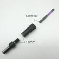 Hex Shank Adapter for M10 Angle Grinders (Quick Release)