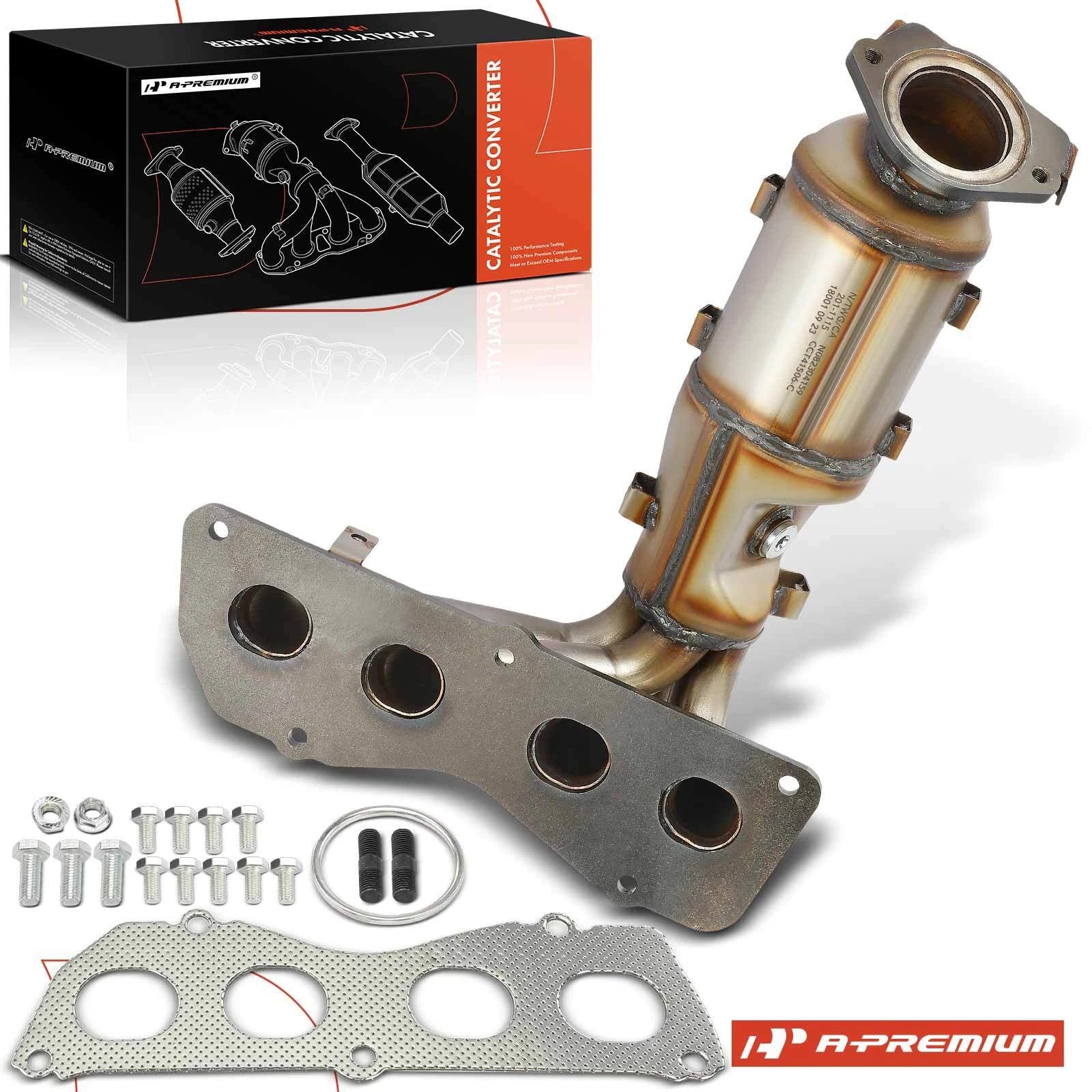 Front Catalytic Converter and Exhaust Manifold for Toyota Camry (2010-2011)