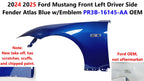 Front Left Fender for Ford Mustang GT (2024–2025) PR3B-16145-AA