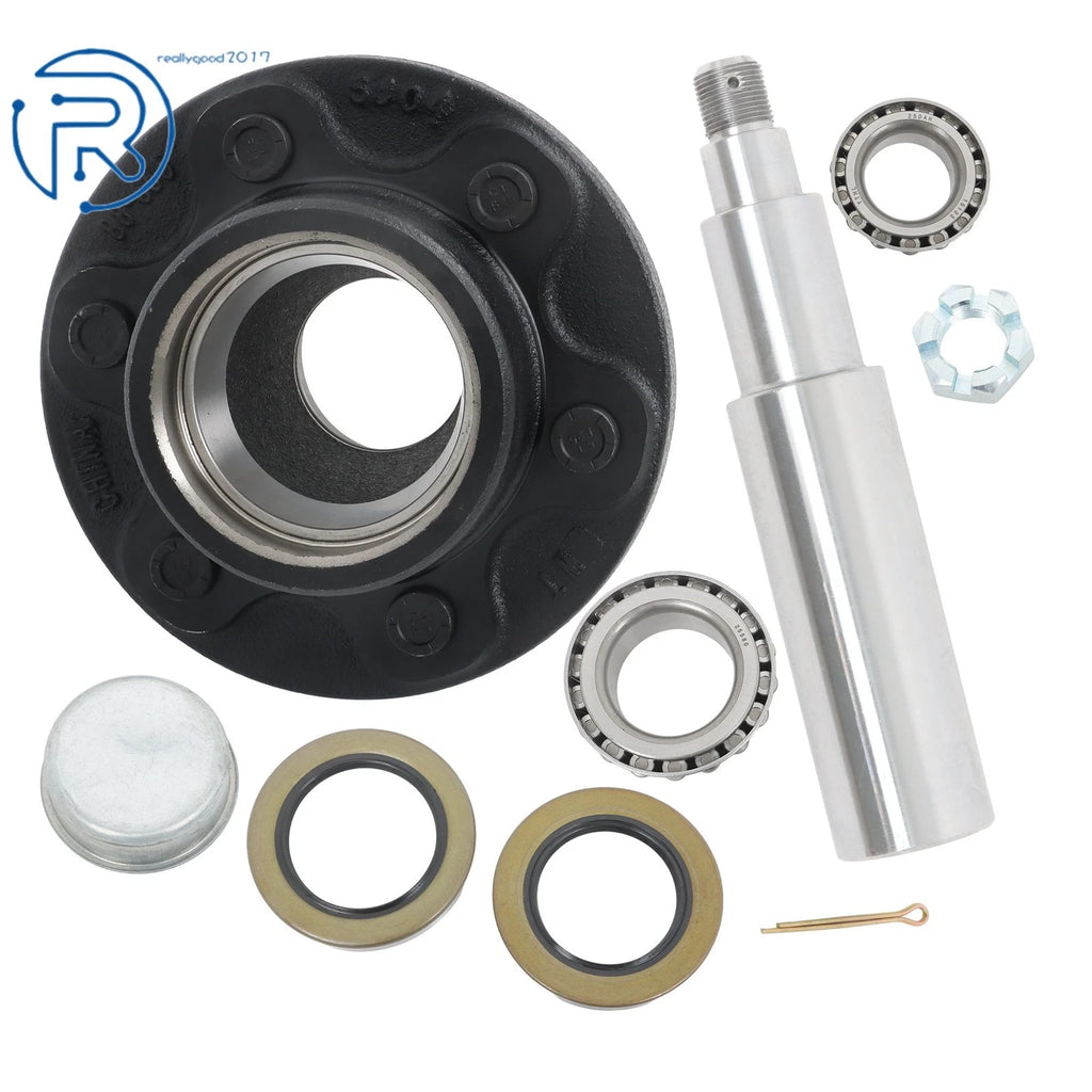 Circle Spindle Idler Hub Kit for Trailer (5000 lbs, 6 on 5.5 Lug)