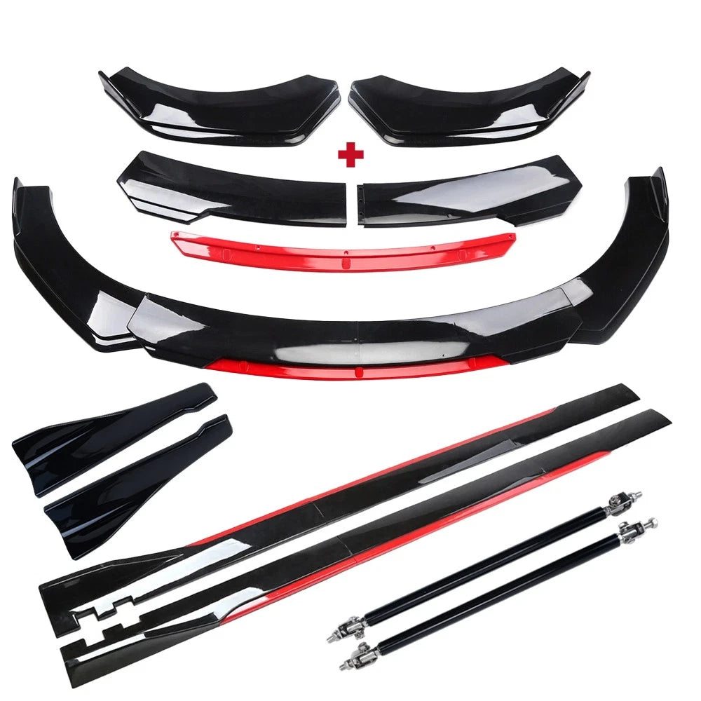 Bumper Spoiler Body Kit Splitter Side Skirt for Corolla SE LE