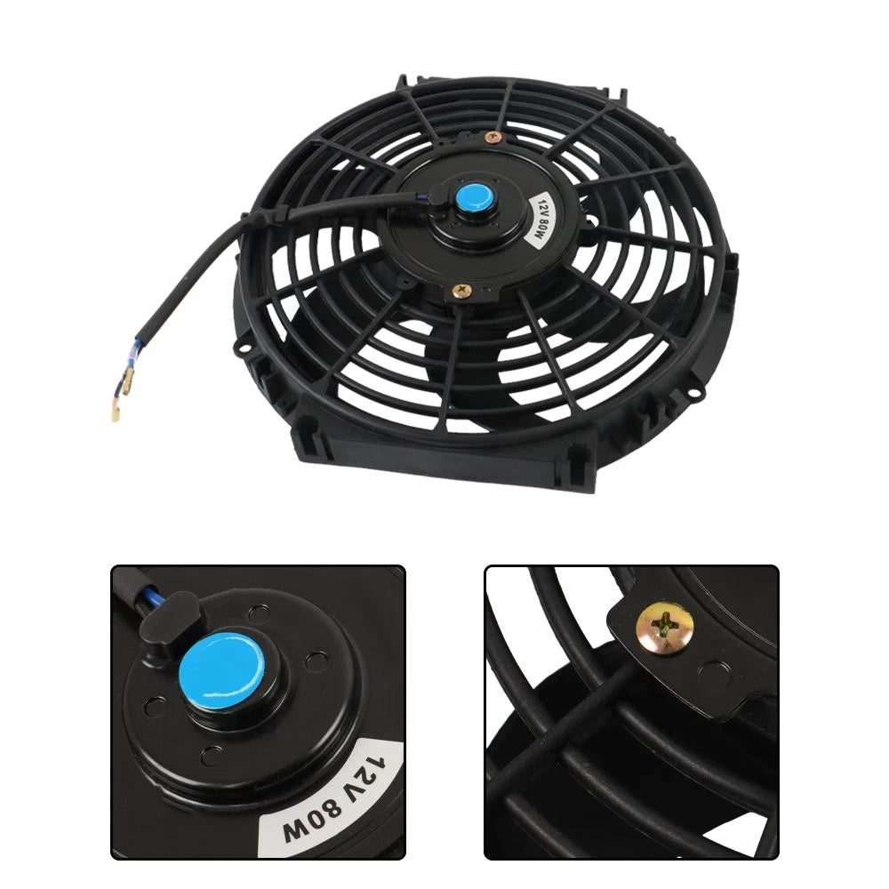 10 Inch 12V Universal Cooling Fan Assembly for Radiators