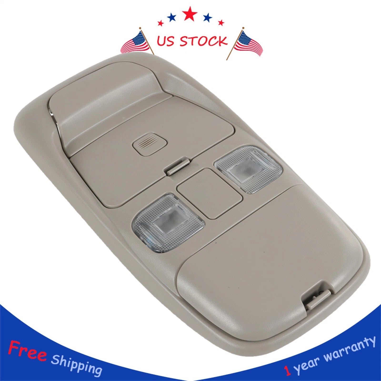 Overhead Console Dome Light for Dodge Ram 1500 2500 (1998–2001)