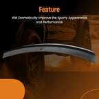 Black Trunk Spoiler for Chrysler 300 300C 300S (2011-2023)