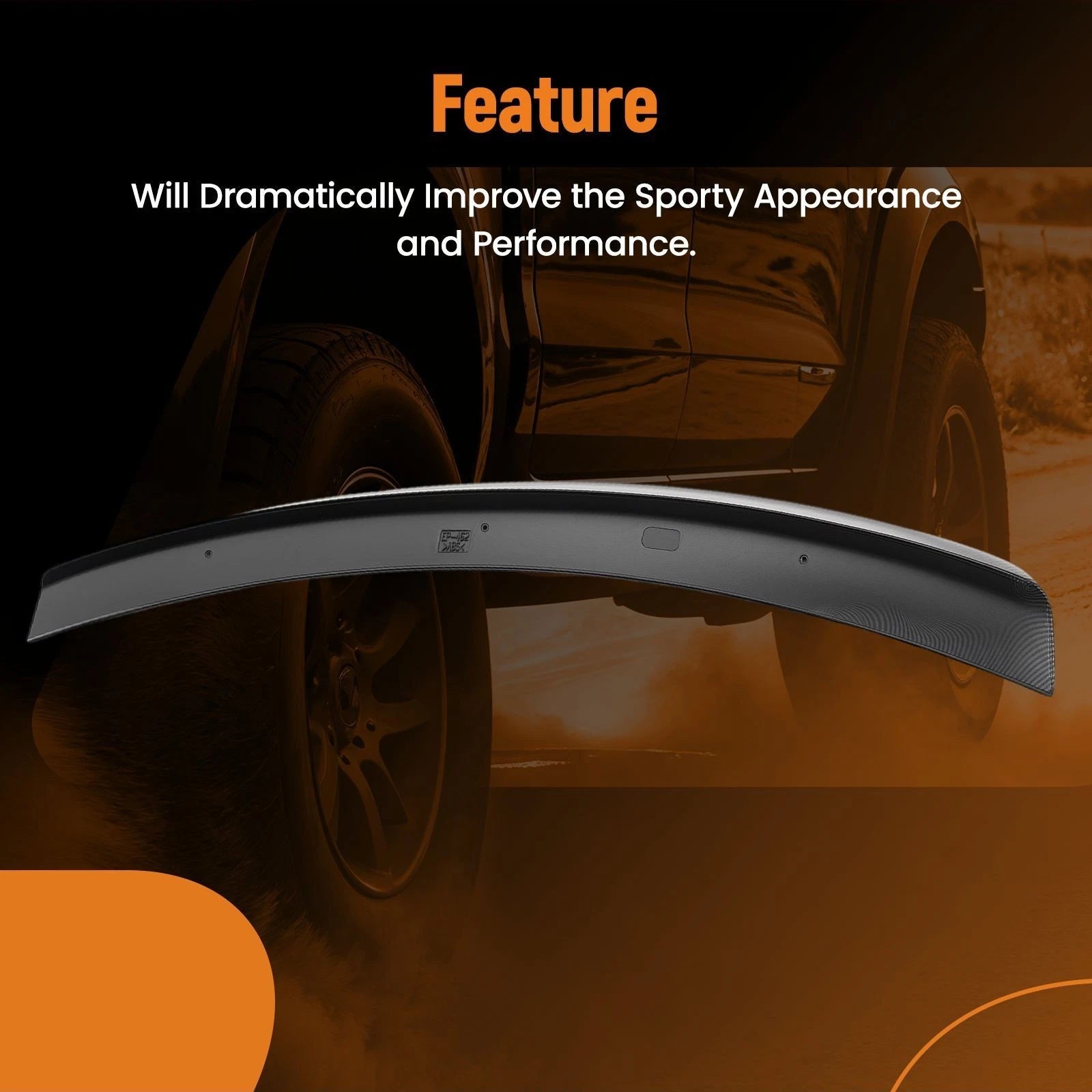Black Trunk Spoiler for Chrysler 300 300C 300S (2011-2023)