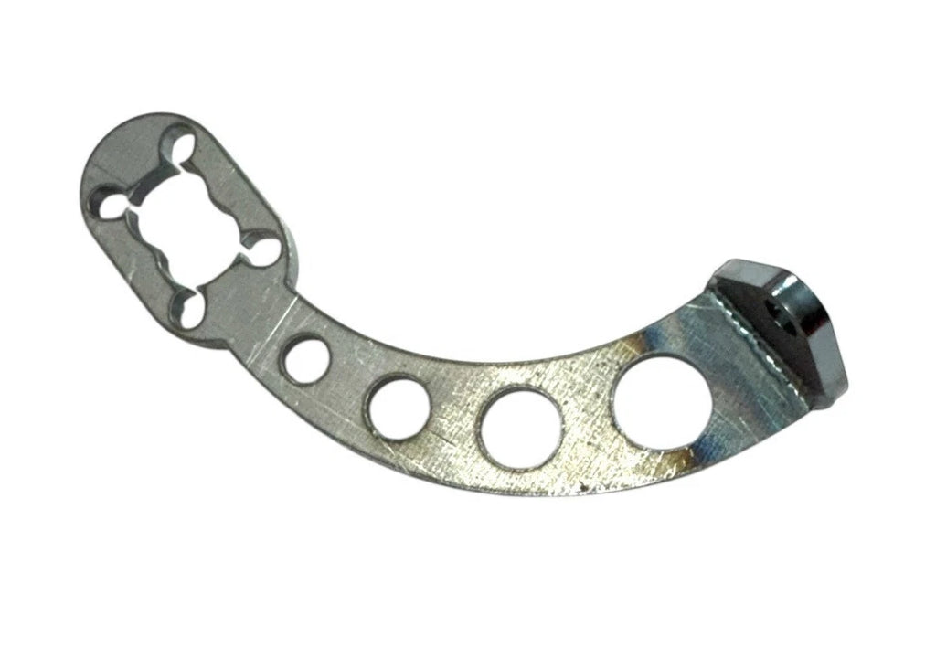 Tail Light Brackets Custom Drilled Curved Steel Pair for Chevy GMC (1940–1953)
