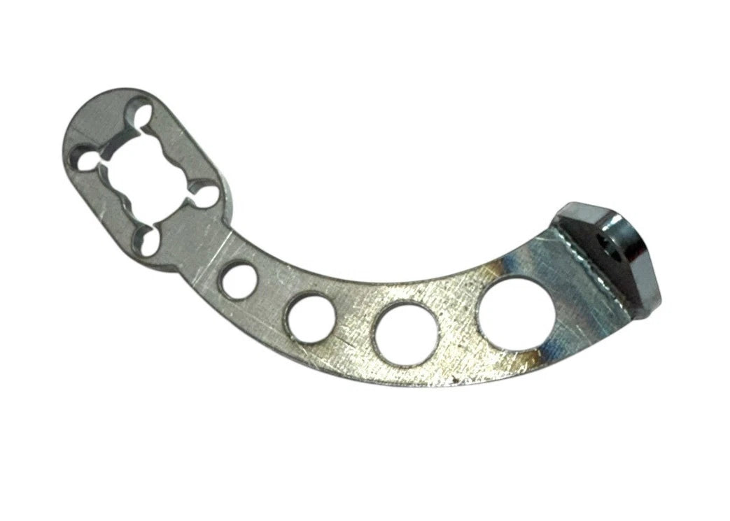 Tail Light Brackets Custom Drilled Curved Steel Pair for Chevy GMC (1940–1953)