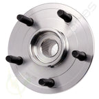 Set of 6 Wheel Bearings & Hubs + Tie Rods for Dodge Ram 1500 2WD (2006–2008)